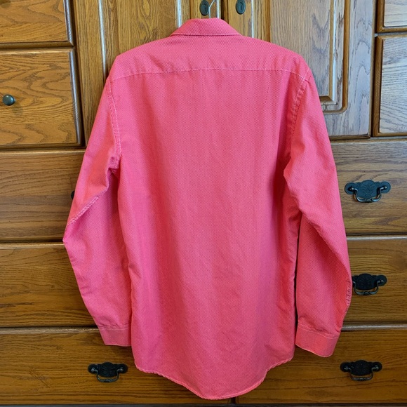 Black Label by Ruffini Men’s Red Casual Shirt - Picture 3 of 7